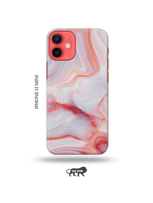 tweakymod designer printed hard case | marble back cover compatible with iphone 12 mini - 19023358 - Very Small Image - 1