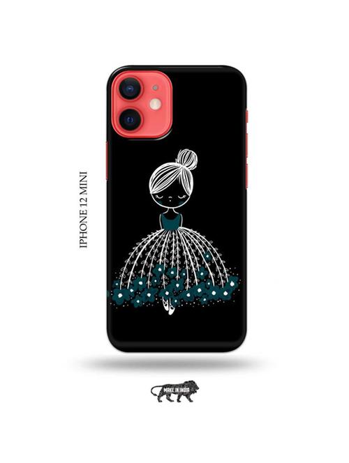 tweakymod designer printed hard case | girlie back cover compatible with iphone 12 mini - 19023365 - Very Small Image - 1