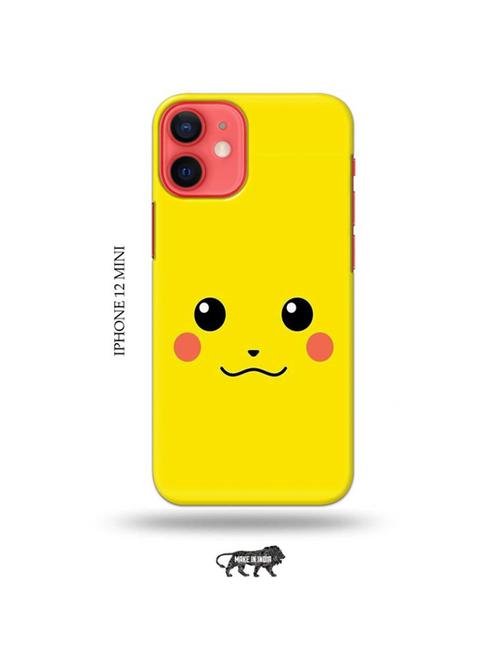 tweakymod designer printed hard case | pika face back cover compatible with iphone 12 mini - 19023408 - Very Small Image - 1