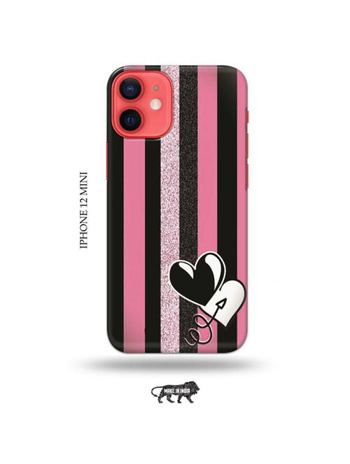tweakymod designer printed hard case | hearts back cover compatible with iphone 12 mini - 19023446 - Very Small Image - 1