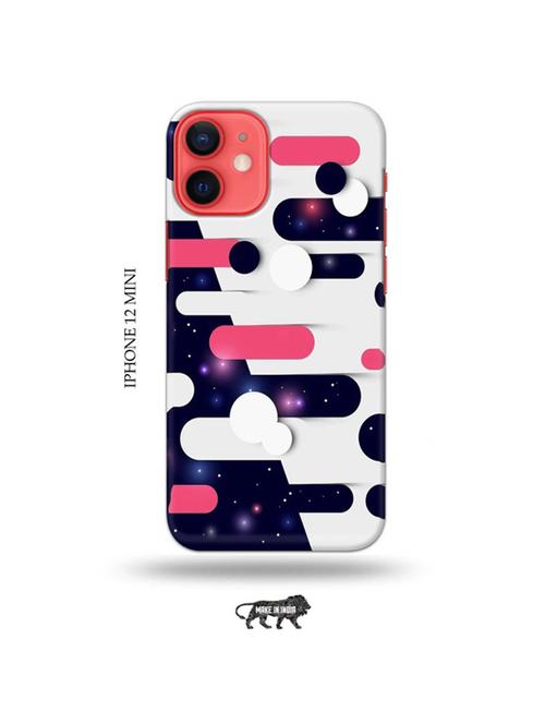 tweakymod designer printed hard case | abstract design back cover compatible with iphone 12 mini - 19023461 - Very Small Image - 1