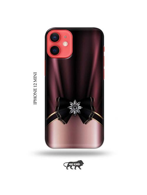 tweakymod designer printed hard case | elegant design back cover compatible with iphone 12 mini - 19023467 - Very Small Image - 1