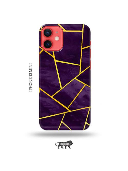 tweakymod designer printed hard case | vertical strips back cover compatible with iphone 12 mini - 19023469 - Very Small Image - 1