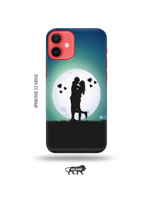 tweakymod designer printed hard case | couple love back cover compatible with iphone 12 mini - 19023516 - Very Small Image - 1