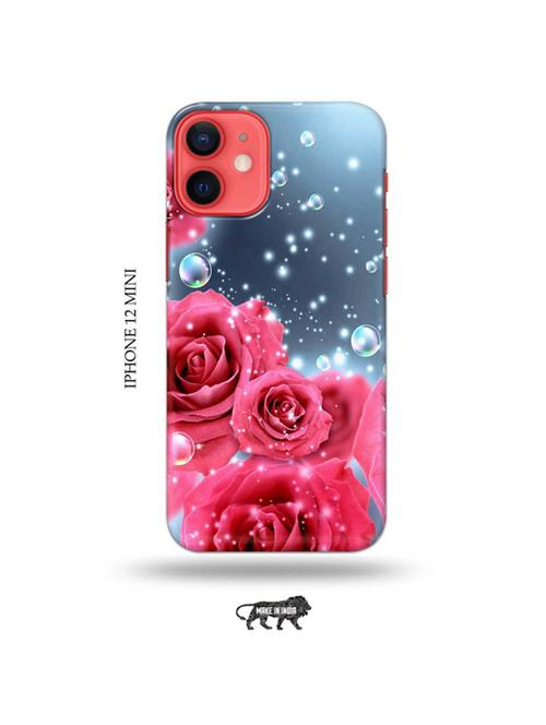 tweakymod designer printed hard case | flowers back cover compatible with iphone 12 mini - 19023528 - Very Small Image - 1