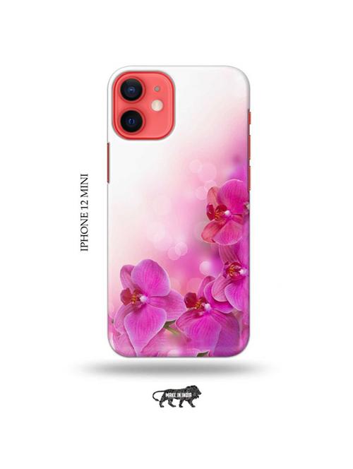 tweakymod designer printed hard case | flowers back cover compatible with iphone 12 mini - 19023534 - Very Small Image - 1