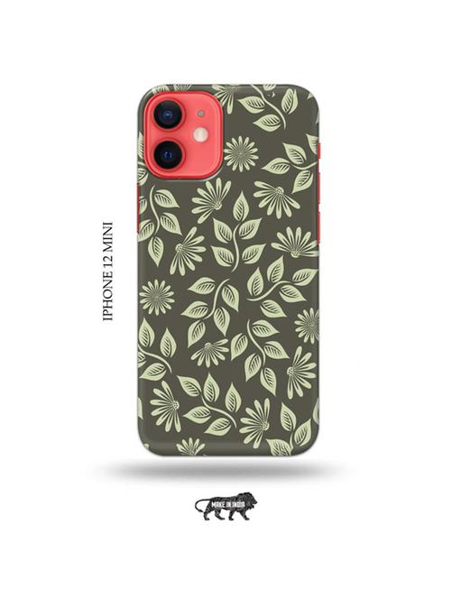 tweakymod designer printed hard case | flowers back cover compatible with iphone 12 mini - 19023535 - Very Small Image - 1