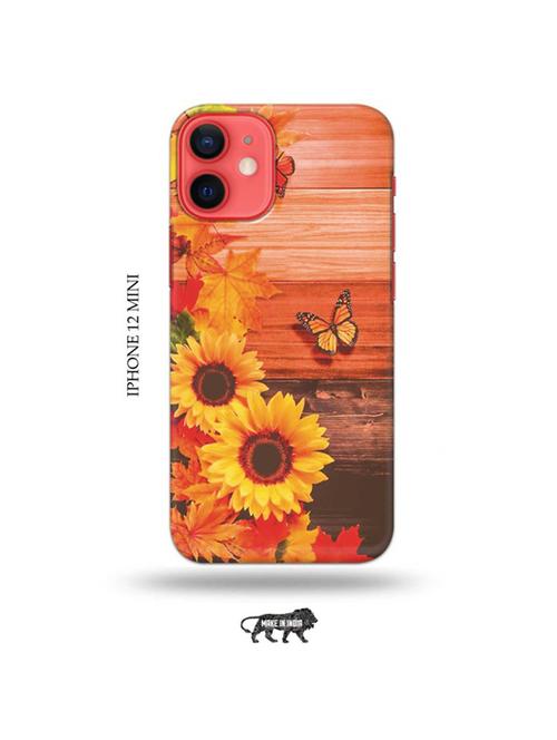 tweakymod designer printed hard case | flowers back cover compatible with iphone 12 mini - 19023538 - Very Small Image - 1