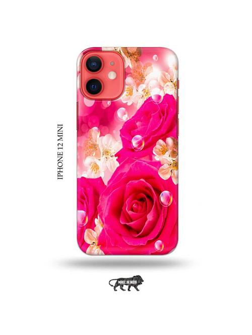 flowers back cover compatible with iphone 12 mini - 19023542 - Very Small Image - 1