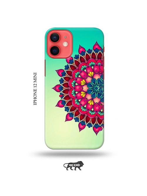tweakymod designer printed hard case | flowers back cover compatible with iphone 12 mini - 19023554 - Very Small Image - 1
