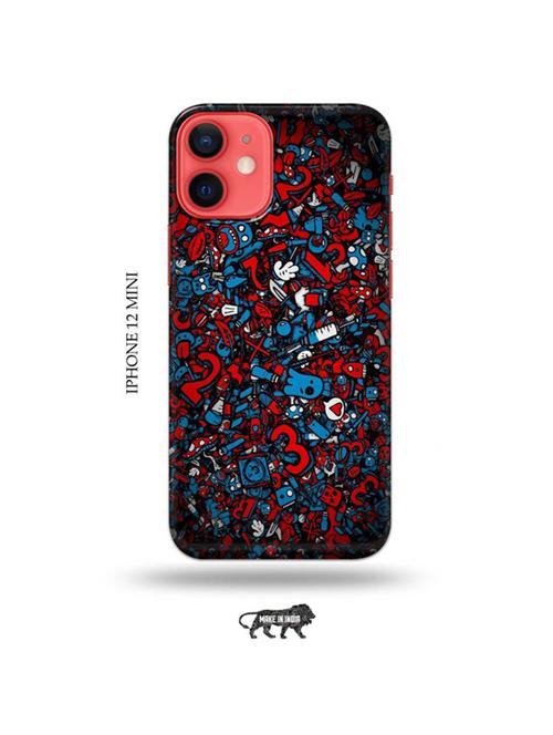 tweakymod designer printed hard case | alien dope back cover compatible with iphone 12 mini - 19023561 - Very Small Image - 1