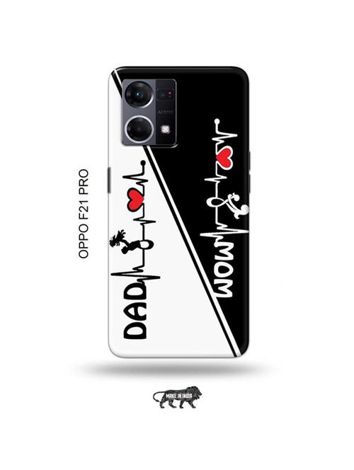 tweakymod designer printed hard case | mom dad back cover compatible with oppo f21 pro - 19024118 - Very Small Image - 1