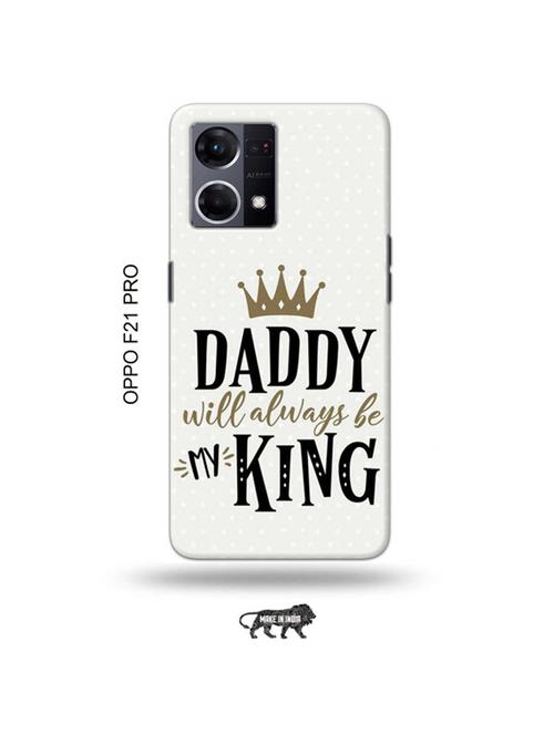 tweakymod designer printed hard case | daddy back cover compatible with oppo f21 pro - 19024122 - Very Small Image - 1