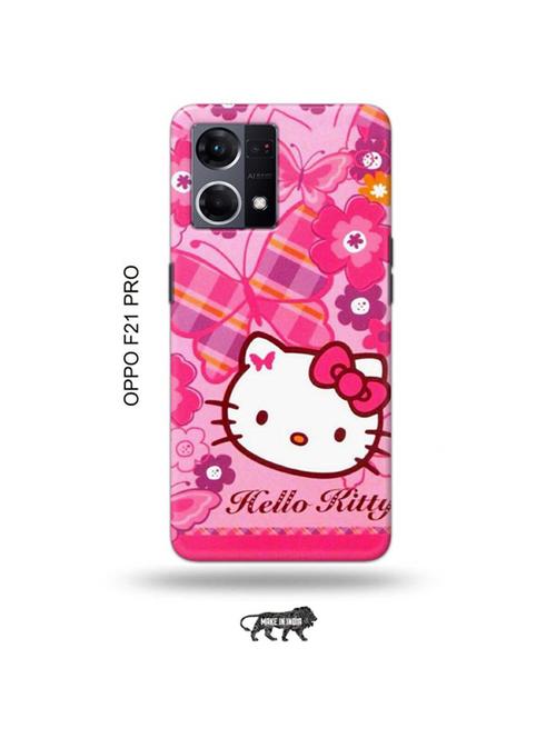 tweakymod designer printed hard case | cute girl back cover compatible with oppo f21 pro - 19024214 - Very Small Image - 1