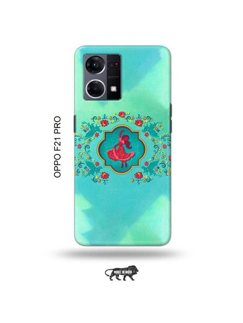 tweakymod designer printed hard case | indie girl back cover compatible with oppo f21 pro - 19024220 - Very Small Image - 1