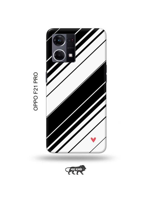 tweakymod designer printed hard case | strips back cover compatible with oppo f21 pro - 19024255 - Very Small Image - 1