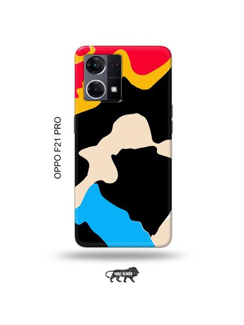 tweakymod designer printed hard case | colourful back cover compatible with oppo f21 pro - 19024279 - Very Small Image - 1
