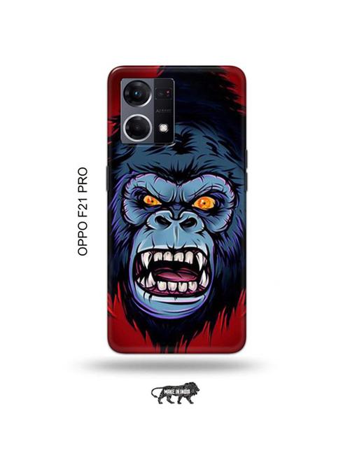 tweakymod designer printed hard case | king ape back cover compatible with oppo f21 pro - 19024290 - Very Small Image - 1