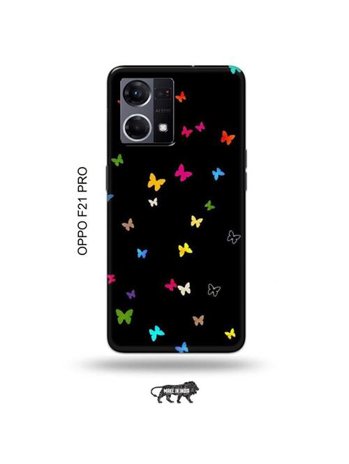 tweakymod designer printed hard case | butterfly back cover compatible with oppo f21 pro - 19024297 - Very Small Image - 1