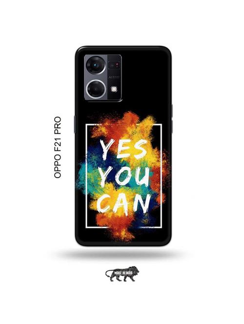 tweakymod designer printed hard case | yes you can back cover compatible with oppo f21 pro - 19024331 - Very Small Image - 1