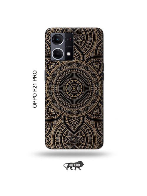 tweakymod designer printed hard case | mandala back cover compatible with oppo f21 pro - 19024372 - Very Small Image - 1