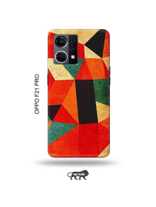 tweakymod designer printed hard case | aztec back cover compatible with oppo f21 pro - 19024377 - Very Small Image - 1