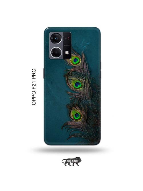 krishna feather back cover compatible with oppo f21 pro - 19024388 - Very Small Image - 1
