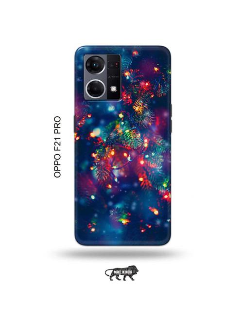 tweakymod designer printed hard case | cristmas tree back cover compatible with oppo f21 pro - 19024393 - Very Small Image - 1