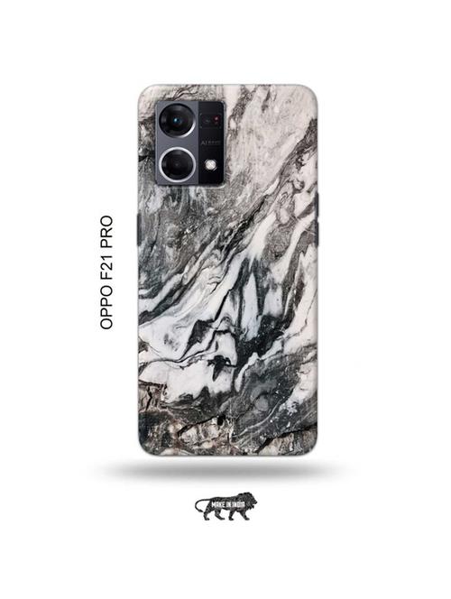 tweakymod designer printed hard case | marble back cover compatible with oppo f21 pro - 19024394 - Very Small Image - 1