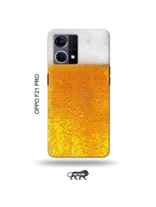 tweakymod designer printed hard case | beer back cover compatible with oppo f21 pro - 19024398 - Very Small Image - 1