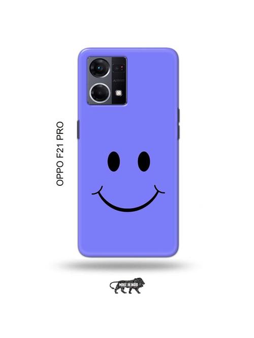 happy face back cover compatible with oppo f21 pro - 19024434 - Very Small Image - 1