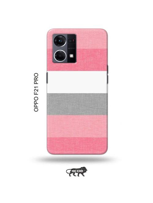 tweakymod designer printed hard case | basic pattern back cover compatible with oppo f21 pro - 19024439 - Very Small Image - 1