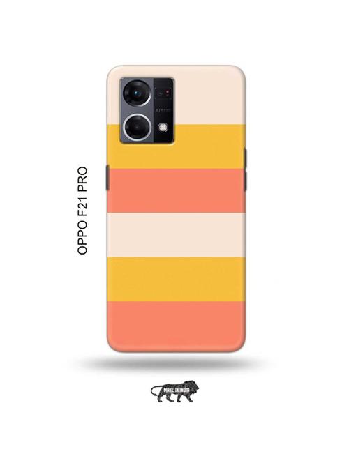 tweakymod designer printed hard case | strips back cover compatible with oppo f21 pro - 19024474 - Very Small Image - 1
