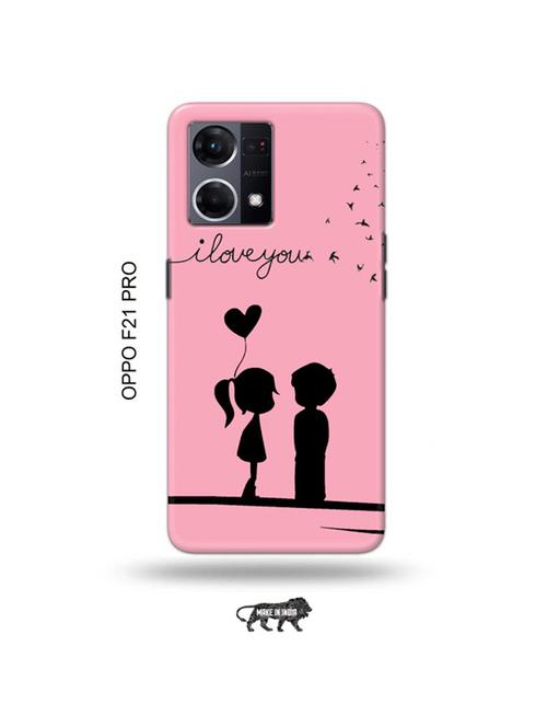 i love you back cover compatible with oppo f21 pro - 19024548 - Very Small Image - 1