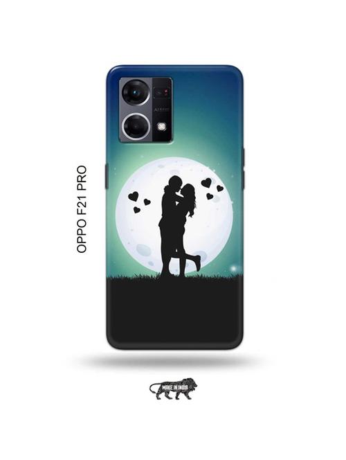 tweakymod designer printed hard case | couple love back cover compatible with oppo f21 pro - 19024554 - Very Small Image - 1