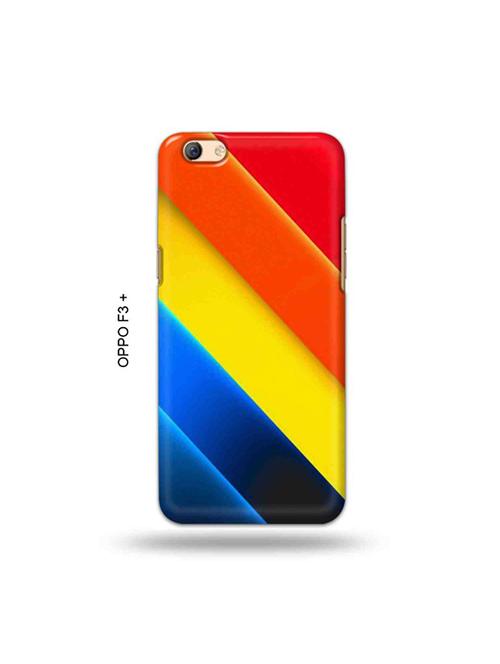 cross strips back cover compatible with oppo f3 plus - 19024785 - Very Small Image - 1