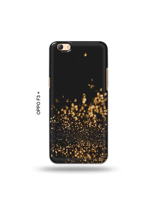 tweakymod designer printed hard case | glitter back cover compatible with oppo f3 plus - 19024791 - Very Small Image - 1