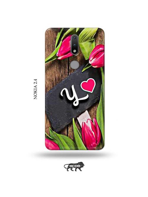flower letter y back cover compatible with nokia 2.4 - 19026227 - Very Small Image - 1