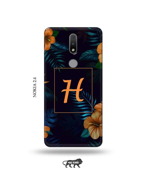 floral h back cover compatible with nokia 2.4 - 19026264 - Very Small Image - 1