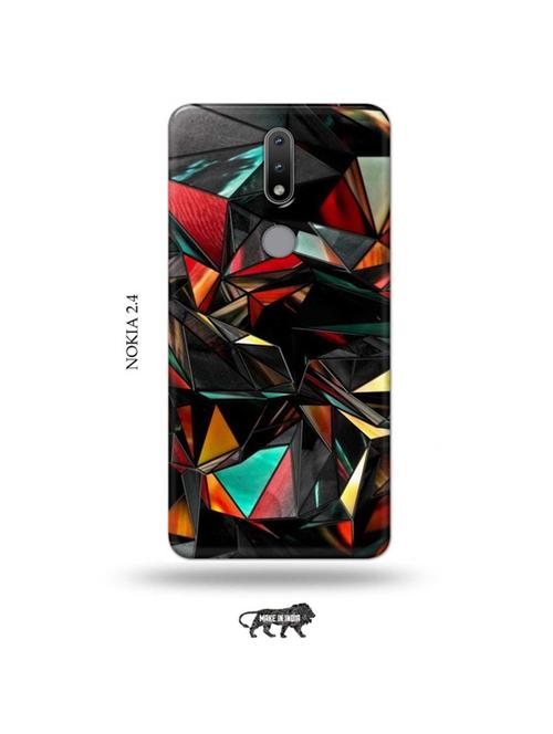 hex glasses back cover compatible with nokia 2.4 - 19026330 - Very Small Image - 1