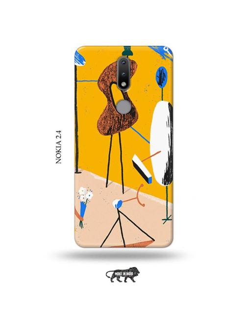 tribal art back cover compatible with nokia 2.4 - 19026358 - Very Small Image - 1