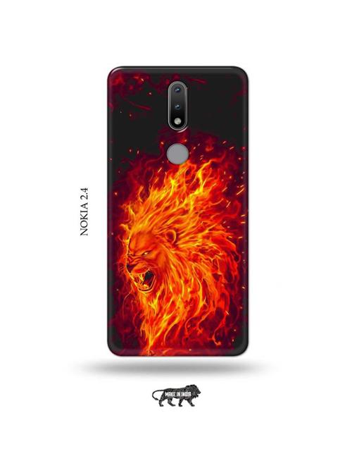firry lion back cover compatible with nokia 2.4 - 19026369 - Very Small Image - 1