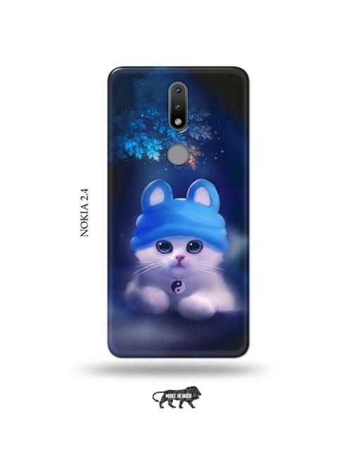 cute cat back cover compatible with nokia 2.4 - 19026381 - Very Small Image - 1