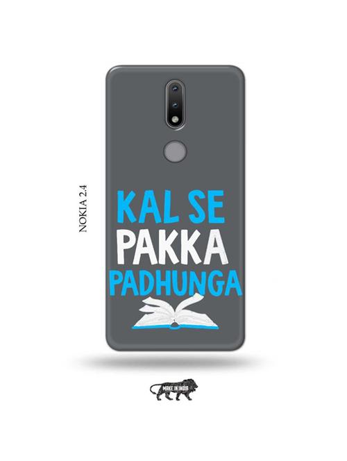 kal se padunga back cover compatible with nokia 2.4 - 19026400 - Very Small Image - 1