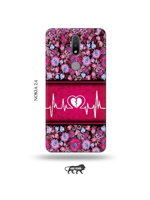 heart ecg back cover compatible with nokia 2.4 - 19026440 - Very Small Image - 1