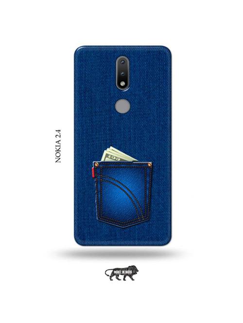 jeans back cover compatible with nokia 2.4 - 19026597 - Very Small Image - 1