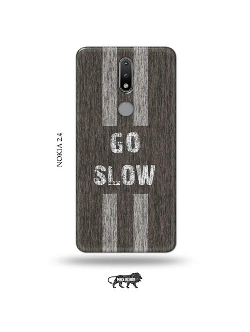 go slow back cover compatible with nokia 2.4 - 19026600 - Very Small Image - 1