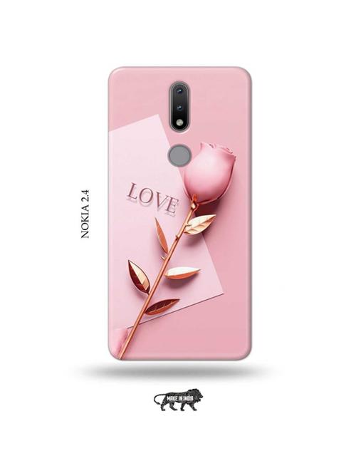 flower love back cover compatible with nokia 2.4 - 19026625 - Very Small Image - 1