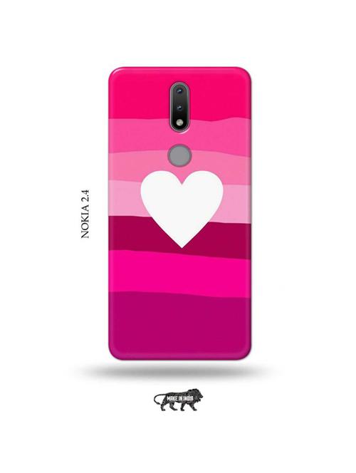 heart back cover compatible with nokia 2.4 - 19026627 - Very Small Image - 1