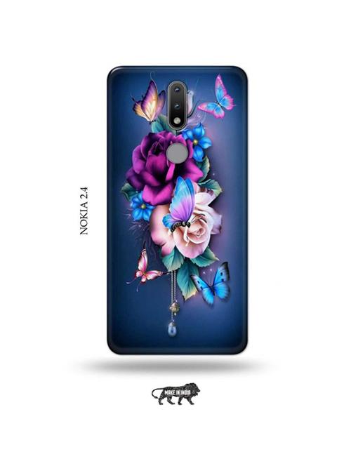 flowers back cover compatible with nokia 2.4 - 19026635 - Very Small Image - 1